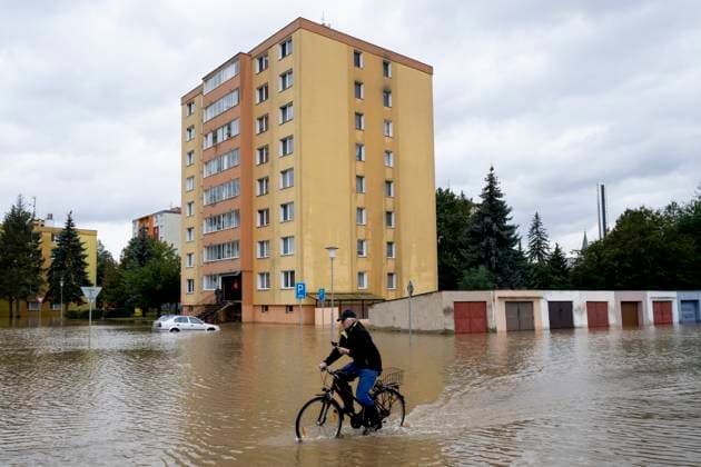 News Themen der Woche KW38 Aftermath of the flood in Litovel, Olomouc Region, Czech Republic, September 16, 2024. (CTKxPhoto OndrejxDeml) CTKPhotoP2024091605051  CTKPhotoP2024091605051