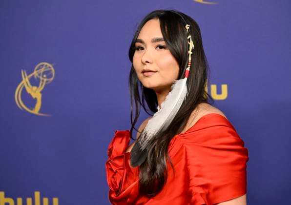Isabella Star LaBlanc arrives for the 76th annual Primetime Emmy Awards at the Peacock Theater in Los Angeles on Sunday, September 15, 2024.  LAP202409150358 ALEXxGALLARDO