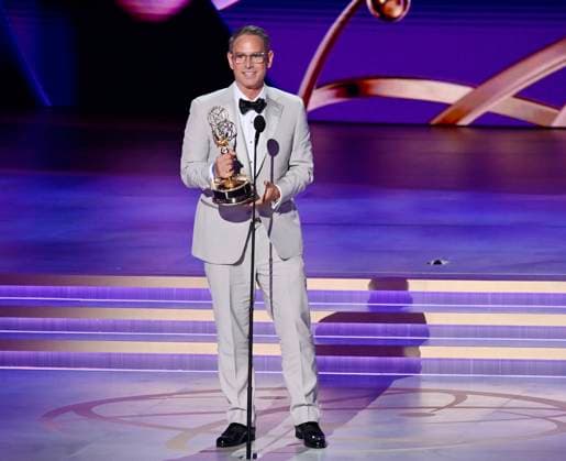 Honoree Greg Berlanti accepts the Governors Award onstage during the 76th annual Primetime Emmy Awards at the Peacock Theater in Los Angeles on Sunday, September 15, 2024.  LAP2024091504010 JIMxRUYMEN