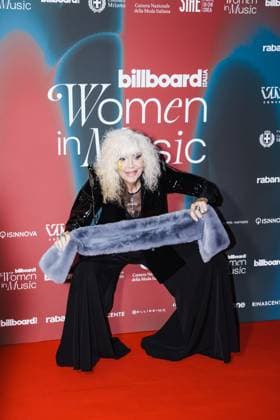 Milan, The photocall for the red carpet of Billboard Women in Music at the Teatro Manzoni. In the photo: Donatella Rettore  Copyright: xAlessandroxBremecx xipa-agency.nx xx IPA_Agency_IPA49744339