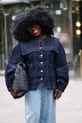 Street style on day 3 of London Fashion week at various locations and venues in Street style on day 3 of London Fashion week at various locations and venues in town. People frequently dress up stylishly to attend shows., Credit:Pat Lyttle Avalon  Copyright: xPatxLyttlex xAvalonx 0909041675