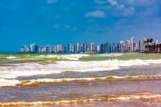 Boa Viagem beach with its seaside buildings Boa Viagem beach with its seaside buildings in the city of Recife, state of Pernambuco, Brazil Copyright: xZoonar.com FredxPinheirox 22159568
