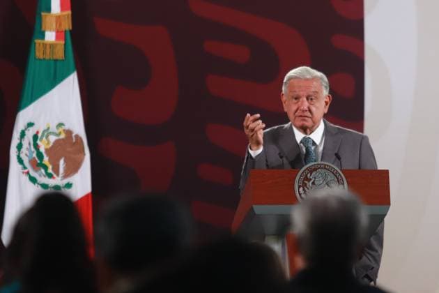 Mexican President Andres Manuel Lopez Obrador talked about the last security cabinet conference of his six-year term during a briefing conference at National Palace. on September 17, 2024 in Mexico City, Mexico. Mexico City Mexico - ZUMAe321 20240917_zia_e321_019 Copyright: xCarlosxSantiagox