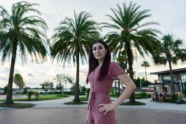 Trump Confronted On Relationship With Laura Loomer File photo dated September 16, 2023 shows Laura Loomer photographed at The Villages, FL, USA. The presence of hard-right conspiracy theorist Laura Loomer alongside Donald Trump on the campaign trail in recent days has raised questions, including from some Republicans, about the influence the controversial former congressional candidate may have on him. Ms Loomer is well-known for her anti-Muslim rhetoric and for spreading conspiracy theories, including that the 9 11 attacks were an inside job carried out by the US government. She joined Trump at an event on Wednesday commemorating the attacks, raising eyebrows and prompting outrage in some US media outlets. And on Tuesday, the 31-year-old  Copyright: xGrayxAdam ABACAx