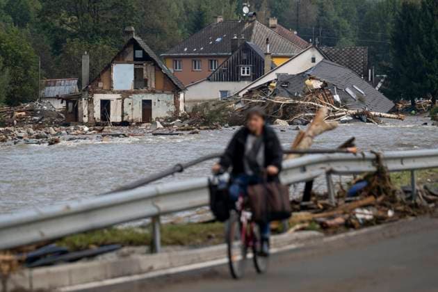 News Themen der Woche KW38 Aftermath of a flood in Jesenik, Czech Republic, on September 17, 2024. (CTKxPhoto OndrejxDeml) CTKPhotoP2024091708495  CTKPhotoP2024091708495