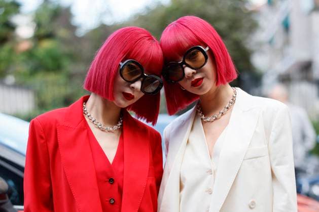 Entertainment Bilder des Tages MFW - Max Mara Arrivals Suzuki Ami, Suzuki Aya ( Amiaya,) arrive to Max Mara fashion show during Milan Fashion Week Women’s collections - Spring Summer 2025 on September 19, 2024 in Milan, Italy. Photo by Marco Piovanotto ABACAPRESS.COM Milan Italy  Copyright: xPiovanottoxMarco ABACAx
