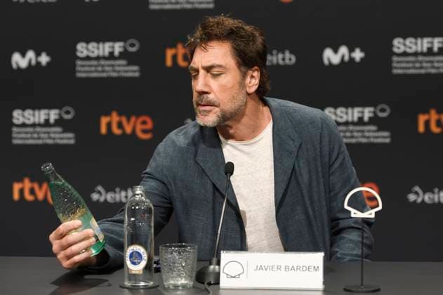 Javier Bardem bei der Pressekonferenz zur Verleihung des Donostia Award auf dem 72. Internationalen Filmfestival San Sebastian Festival Internacional de Cine de San Sebastian im Kursaal. San Sebastian, 20.09.2024
