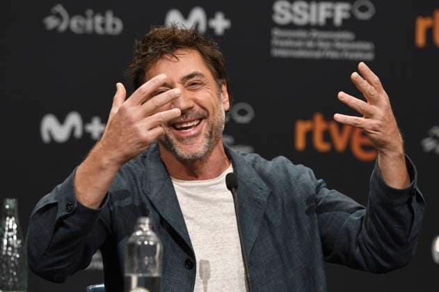 Javier Bardem bei der Pressekonferenz zur Verleihung des Donostia Award auf dem 72. Internationalen Filmfestival San Sebastian Festival Internacional de Cine de San Sebastian im Kursaal. San Sebastian, 20.09.2024