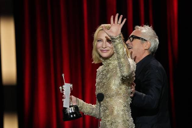 Presentation of the Donostia Award to Cate Blanchett Actress Cate Blanchett receives the Donostia Award at the San Sebastian Film Festival, September 21, 2024, in San Sebastian, Guipuzcoa, Basque Country Spain Blanchett has received the Donostia Award while starring in the official poster of the 72nd edition of the Festival The Australian actress has accumulated more than 200 recognitions and awards, including two Oscars, two Volpi Cups at the Venice Film Festival, four Bafta Awards and four Golden Globes, the honorary César and the International Goya in a career spanning more than three decades that combines auteur cinema with films aimed at the general public 21 SEPTEMBER 2024 SSIFF CATE BLANCHETT DONOSTIA ACTRESS FILM AWARD SAN SEBASTIA  Copyright: xUnanuex 6226669