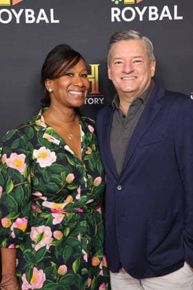 RECORD DATE NOT STATED LOS ANGELES, CA -SEPTEMBER 21: Nicole Avant and Ted Sarandos at the History Channel s History Talks on September 21, 2024 at the Academy Of Motion Pictures in Los Angeles, California. Copyright: xFayexSadoux
