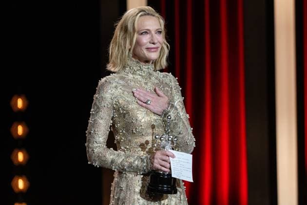 Cate Blanchet receives the Donostia Award at the 72nd San Sebastian International Film Festival in San Sebastian - 21 Sept 2024 Australian actress Cate Blanchet receives the Donostia Award in recognition of her career at the 72nd San Sebastian Film Festival. San Sebastian Spain Copyright: xJavixJuliox xSOPAxImagesx Cate Blanchet receives the Donostia Award at the 72nd San Sebastian Film Festival-17