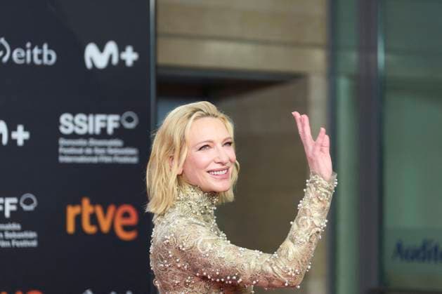 San Sebastian Festival - Cate Blanchett Honored Actress Cate Blanchett attends the Rumours premiere during the 72nd San Sebastian International Film Festival at the Kursaal Palace on September 21, 2024 in San Sebastian, Spain. Photo by ABACAPPRESS.COM San Sebastian Euskadi Spain  Copyright: xABACAx