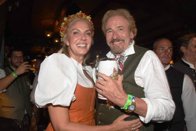 Bilder des Jahres 2024, Entertainment 09 September Karina Thomas Gottschalk TV Moderator Muenchen 21.09.24 Oktoberfest Marstall Festzelt Muenchen *** Karina Thomas Gottschalk TV presenter Munich 21 09 24 Oktoberfest Marstall Festzelt Munich