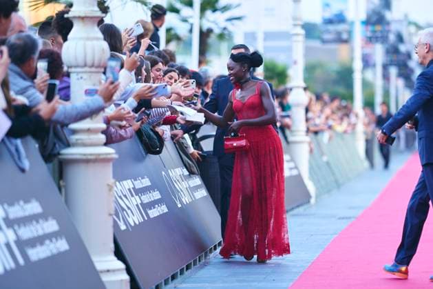 72nd San Sebastian International Film Festival: The Wild Robot Red Carpet Lupita Nyong™o attended The Wild Robot Red Carpet during 72nd San Sebastian International Film Festival at Victoria Eugenia Theatre on September 22, 2024 in Donostia San Sebastian, Spain Photo by IMAGO MPG Donostia San Sebastian Victoria Eugenia Theatre Euskadi Spain  Copyright: xMPGx