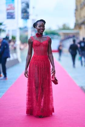 72nd San Sebastian International Film Festival: The Wild Robot Red Carpet Lupita Nyong™o attended The Wild Robot Red Carpet during 72nd San Sebastian International Film Festival at Victoria Eugenia Theatre on September 22, 2024 in Donostia San Sebastian, Spain Photo by IMAGO MPG Donostia San Sebastian Victoria Eugenia Theatre Euskadi Spain  Copyright: xMPGx