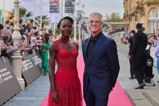 The Wild Robot Robot Salvaje Premiere - 72nd San Sebastian Film Festival Lupita Nyong o and Chris Sanders attend the red carpet of the film The Wild Robot during the 72nd San Sebastian International Film Festival in San Sebastian, Spain, on September 20, 2024. san sebastian Spain  Copyright: xCOOLMediax originalFilename: coolmedia-notitle240922_np8Qs.jpg