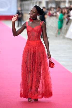 Lupita Nyong o bei der Premiere des Animationsfilms The Wild Robot Der Wilde Roboter auf dem 72. Internationalen Filmfestival San Sebastian Festival Internacional de Cine de San Sebastian im Theater Victoria Eugenia. San Sebastian, 22.09.2024