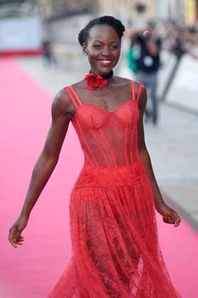 Lupita Nyong o bei der Premiere des Animationsfilms The Wild Robot Der Wilde Roboter auf dem 72. Internationalen Filmfestival San Sebastian Festival Internacional de Cine de San Sebastian im Theater Victoria Eugenia. San Sebastian, 22.09.2024