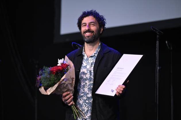NORRKÖPING, SWEDEN 20240924 JosÃ Gonzalez elected to the Swedish music hall of fame NORRKÖPING SWEDEN x10070x  Copyright: xJessicaxGow TTx SWEDISH MUSIC HALL OF FAME FWPr42rH0ag