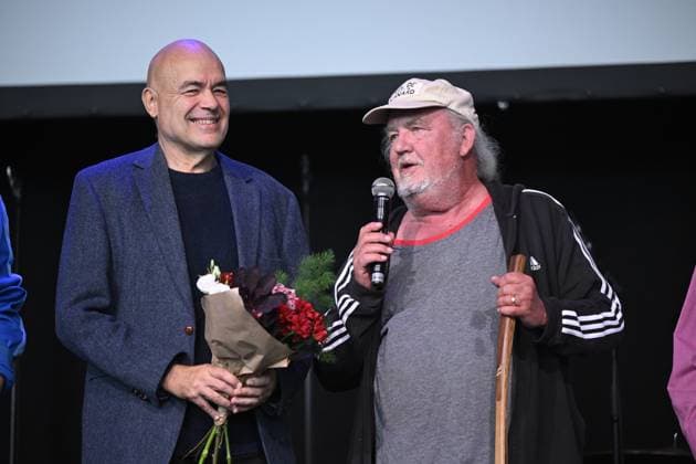 NORRKÖPING, SWEDEN 20240924 Eldkvarn elected to the Swedish music hall of fame Plura Jonsson speaks NORRKÖPING SWEDEN x10070x  Copyright: xJessicaxGow TTx SWEDISH MUSIC HALL OF FAME dMAb2kB_dAI