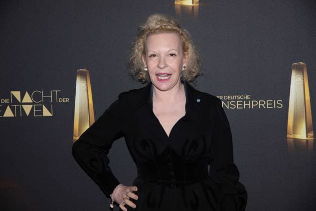 Sunny MELLES, Schauspielerin, Roter Teppich, Red Carpet Show, Ankunft, arrival, Verleihung des Deutschen Fernsehpreises, Die Nacht der Kreativen - Der Deutsche Fernsehpreis 2024, Deutscher Fernsehpreis 2024 in Koeln, am 24.09.2024.
