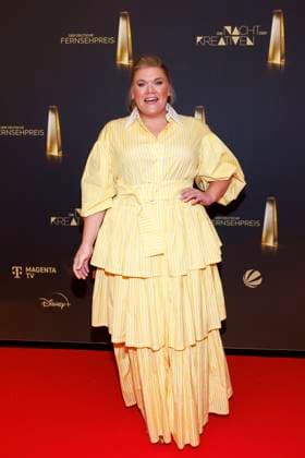 Schauspielerin Gisa Flake beim Red Carpet bei Die Nacht der Kreativen am Vorabend des Deutsche Fernsehpreis 2024 in der Flora. Köln, 24.09.2024 NRW Deutschland Copyright: xChristophxHardtx