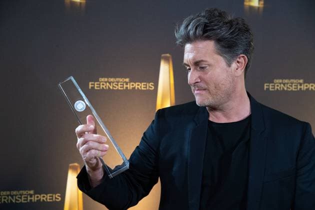Mark ACHTERBERG, Preistraeger Beste Regie Unterhaltung, Verleihung des Deutschen Fernsehpreises, Die Nacht der Kreativen - Der Deutsche Fernsehpreis 2024, Deutscher Fernsehpreis 2024 in Koeln, am 24.09.2024.