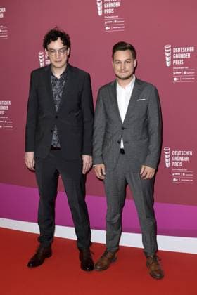 RECORD DATE NOT STATED Verleihung des Deutschen Gründerpreis im ZDF Hauptstadtstudio Johannes Laier undNathanael Laier (Finalisten) bei der Verleihung des Deutschen Gründerpreis im ZDF-Hauptstadtstudio in in Berlin Copyright: xEventpressxTimmx