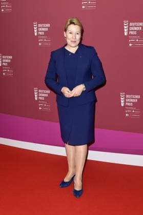 RECORD DATE NOT STATED Verleihung des Deutschen Gründerpreis im ZDF Hauptstadtstudio Franziska Giffey bei der Verleihung des Deutschen Gründerpreis im ZDF-Hauptstadtstudio in in Berlin Copyright: xEventpressxTimmx