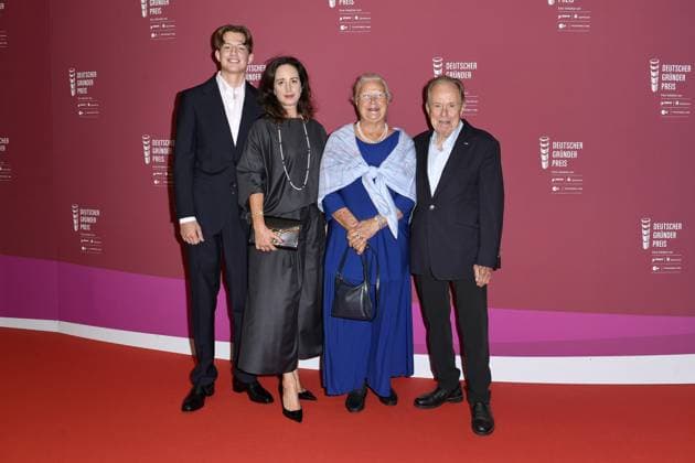 RECORD DATE NOT STATED Verleihung des Deutschen Gründerpreis im ZDF Hauptstadtstudio Alannah Sennheiser, Marlys Sennheiser-Blume und Ehemann Prof. Dr. Jörg Sennheiser (Senneheiser electronic GmbH) bei der Verleihung des Deutschen Gründerpreis im ZDF-Hauptstadtstudio in in Berlin Copyright: xEventpressxTimmx