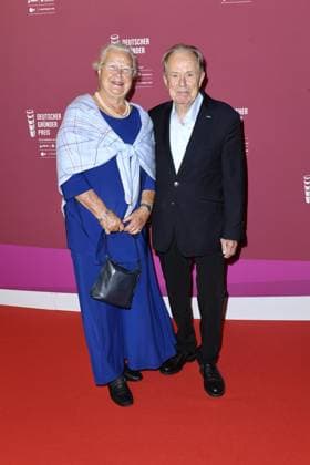 RECORD DATE NOT STATED Verleihung des Deutschen Gründerpreis im ZDF Hauptstadtstudio Prof. Dr. Jörg Sennheiser (Senneheiser electronic GmbH) und Frau Marlys Sennheiser-Blume bei der Verleihung des Deutschen Gründerpreis im ZDF-Hauptstadtstudio in in Berlin Copyright: xEventpressxTimmx