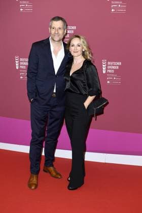 RECORD DATE NOT STATED Verleihung des Deutschen Gründerpreis im ZDF Hauptstadtstudio Tilmar Kuhn und Katharine Mehrling bei der Verleihung des Deutschen Gründerpreis im ZDF-Hauptstadtstudio in in Berlin Copyright: xEventpressxTimmx