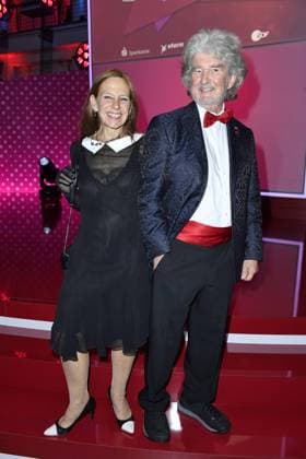 RECORD DATE NOT STATED Verleihung des Deutschen Gründerpreis im ZDF Hauptstadtstudio Annette Roeckl (Geschäftsfuhrerin Roeckl Handschuhe & Accessoires GmbH&Co. KG) und Alfred Theodor Ritter (Ritter Sport) bei der Verleihung des Deutschen Gründerpreis im ZDF-Hauptstadtstudio in in Berlin Copyright: xEventpressxTimmx
