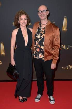 Janine Dauterich und Chris Wright bei der Verleihung des Deutschen Fernsehpreises 2024 - Die Nacht der Kreativen in der Flora Köln. Köln, 24.09.2024