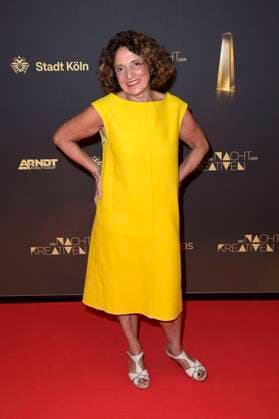 Adriana Altaras bei der Verleihung des Deutschen Fernsehpreises 2024 - Die Nacht der Kreativen in der Flora Köln. Köln, 24.09.2024