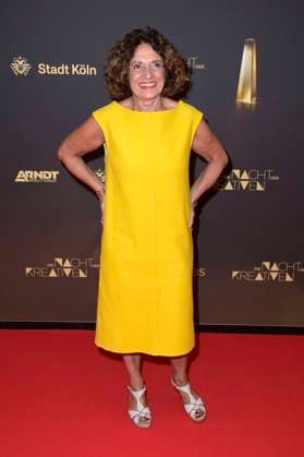 Adriana Altaras bei der Verleihung des Deutschen Fernsehpreises 2024 - Die Nacht der Kreativen in der Flora Köln. Köln, 24.09.2024