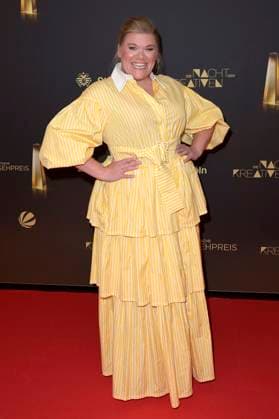 Gisa Flake bei der Verleihung des Deutschen Fernsehpreises 2024 - Die Nacht der Kreativen in der Flora Köln. Köln, 24.09.2024