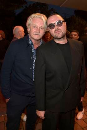 Detlev Buck und Kim Frank bei der Verleihung des Deutschen Fernsehpreises 2024 - Die Nacht der Kreativen in der Flora Köln. Köln, 24.09.2024