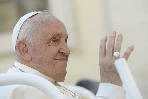 News Themen der Woche KW39 **NO LIBRI** Italy, Rome, Vatican, 2024 9 25.Pope Francis during the weekly general audience at St Peter s square in The Vatican. Photograph by VATICAN MEDIA Catholic Press Photo  Copyright: xVATICANxMEDIAx xipa-agency.netx xVaticanxmediax IPA_Agency_IPA50025262