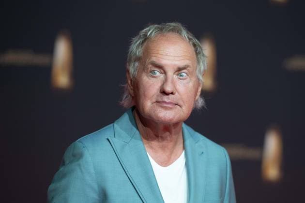 Uwe OCHSENKNECHT, Schauspieler, Roter Teppich, Red Carpet Show, Ankunft, arrival, Verleihung des Deutschen Fernsehpreises, Der Deutsche Fernsehpreis 2024, Deutscher Fernsehpreis 2024 in den MMC Studios Koeln, am 25.09.2024.