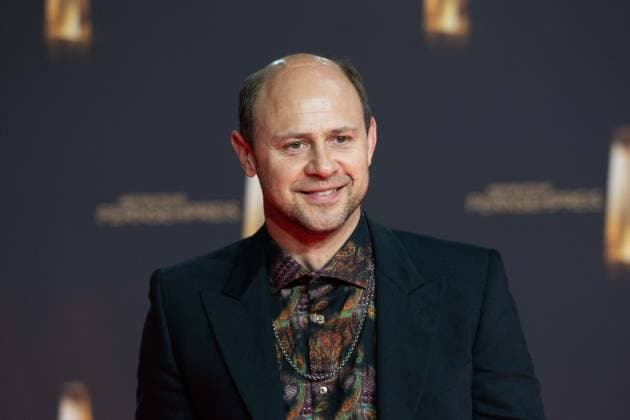 Moritz FUEHRMANN, Führmann, Schauspieler, Roter Teppich, Red Carpet Show, Ankunft, arrival, Verleihung des Deutschen Fernsehpreises, Der Deutsche Fernsehpreis 2024, Deutscher Fernsehpreis 2024 in den MMC Studios Koeln, am 25.09.2024.