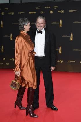 RECORD DATE NOT STATED Deutschen Fernsehpreis 2024 Stefan Jürgens mit Frau Boriana Rosenmüller beim Deutschen Fernsehpreis 2024 in den MMC Studios iin Köln Copyright: xEventpressxTimmx