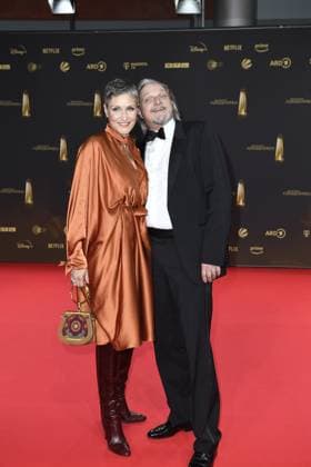 RECORD DATE NOT STATED Deutschen Fernsehpreis 2024 Stefan Jürgens mit Frau Boriana Rosenmüller beim Deutschen Fernsehpreis 2024 in den MMC Studios iin Köln Copyright: xEventpressxTimmx