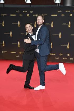 RECORD DATE NOT STATED Deutschen Fernsehpreis 2024 Özcan Cosar und Bastian Bielendorfer beim Deutschen Fernsehpreis 2024 in den MMC Studios iin Köln Copyright: xEventpressxTimmx