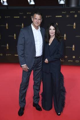 RECORD DATE NOT STATED Deutschen Fernsehpreis 2024 Iris Berben und Heiko Kiesow beim Deutschen Fernsehpreis 2024 in den MMC Studios iin Köln Copyright: xEventpressxTimmx