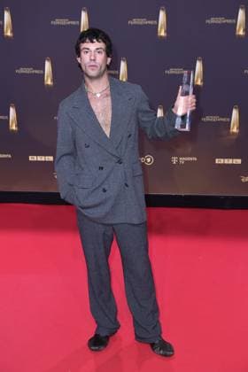 RECORD DATE NOT STATED Deutschen Fernsehpreis 2024 Aaron Altaras (Gewinner bester Schauspieler) beim Deutschen Fernsehpreis 2024 in den MMC Studios iin Köln Copyright: xEventpressxTimmx
