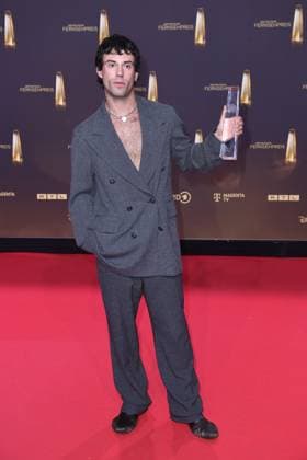 RECORD DATE NOT STATED Deutschen Fernsehpreis 2024 Aaron Altaras (Gewinner bester Schauspieler) beim Deutschen Fernsehpreis 2024 in den MMC Studios iin Köln Copyright: xEventpressxTimmx