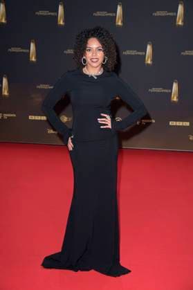 Aminata Belli bei der Verleihung des Deutschen Fernsehpreises 2024 in den MMC Studios. Köln, 25.09.2024