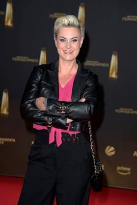 Carola Holzner bei der Verleihung des Deutschen Fernsehpreises 2024 in den MMC Studios. Köln, 25.09.2024