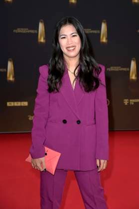 Mai Thi Nguyen-Kim bei der Verleihung des Deutschen Fernsehpreises 2024 in den MMC Studios. Köln, 25.09.2024